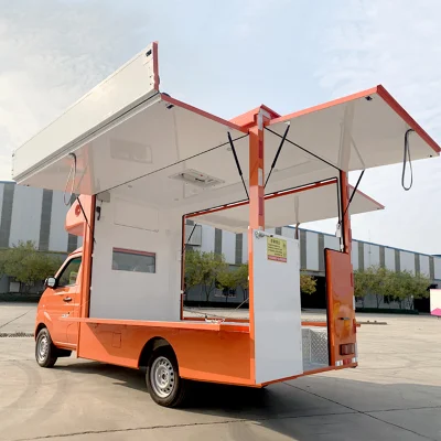 Haute qualité Mobile Shop cuisine camion remorque essence alimentaire Railer voiture à vendre