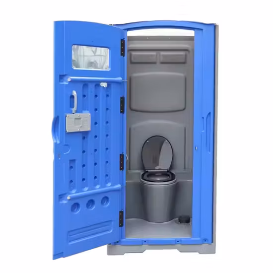 Toilette portative extérieure en plastique durable de haute qualité de toilette mobile de HDPE